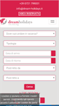 Mobile Screenshot of dream-holidays.it