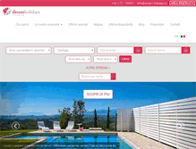 Tablet Screenshot of dream-holidays.it